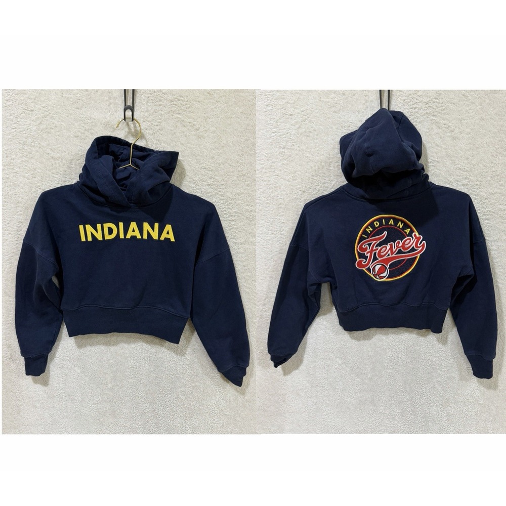 Indiana Fever Girls Hoodie Size Small* 7/8 Embroidered WNBA Basketball